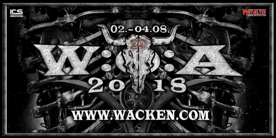 Wacken Open Air Banner 2018