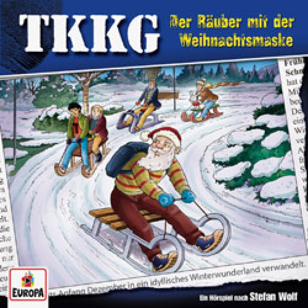 TKKG – Der Räuber mit der Weihnachtsmaske (203)