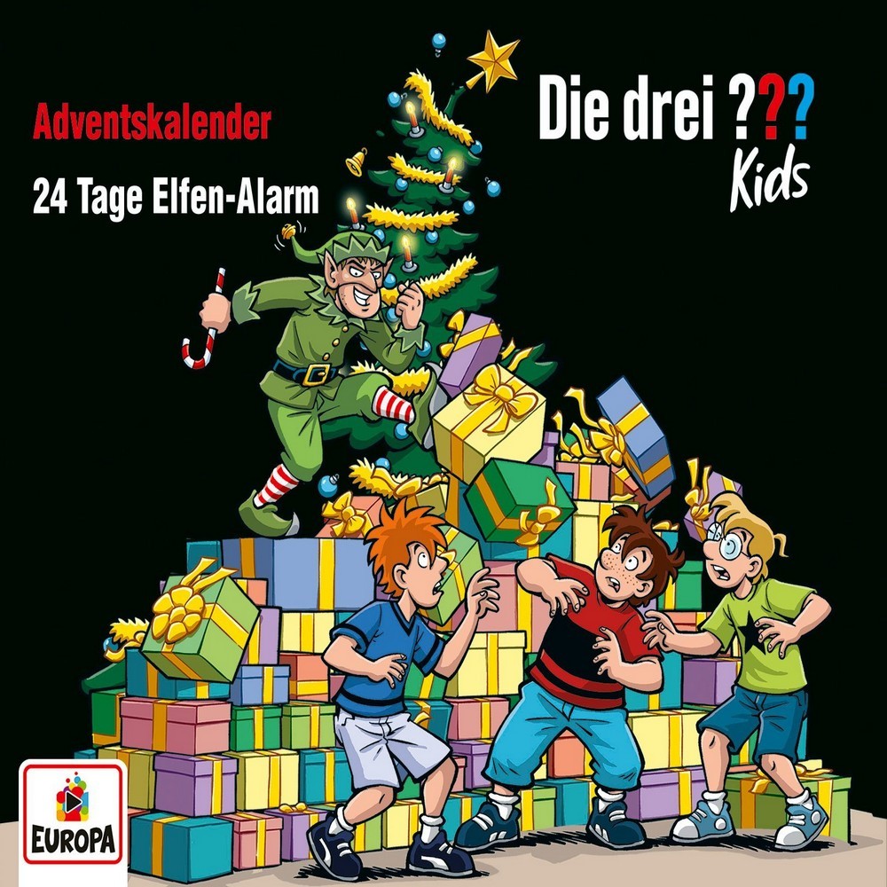 Die Drei Fragezeichen Kids – 24 Tage Elfen-Alarm (Adventskalender)