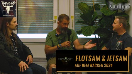 Flotsam and Jetsam - Sharpshooter Interview Backstage auf dem Wacken Open Air 2024 